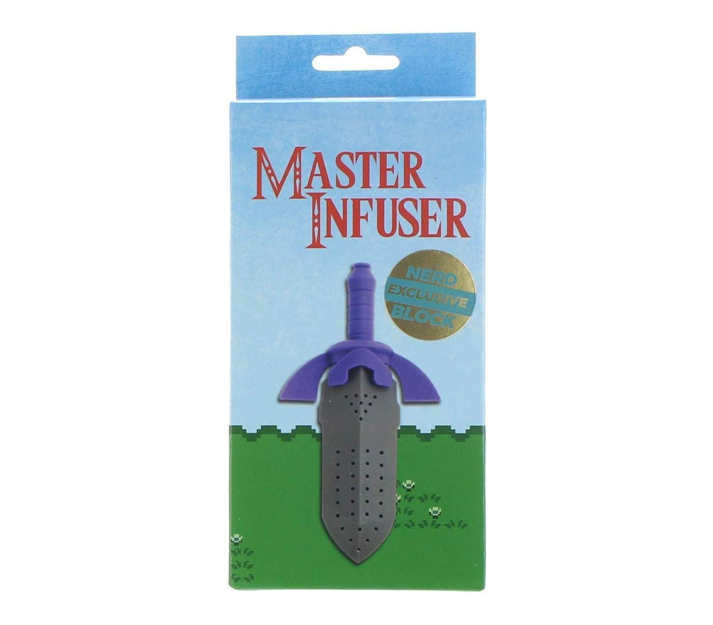 Legend of Zelda Master Sword Silicone Tea Infuser - Link's sword geeky tea infuser