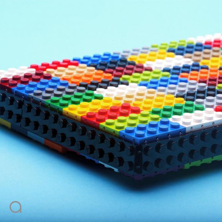 Lego Purses made by Agabag - Lego Clutch - Lego bag made from actual Lego blocks