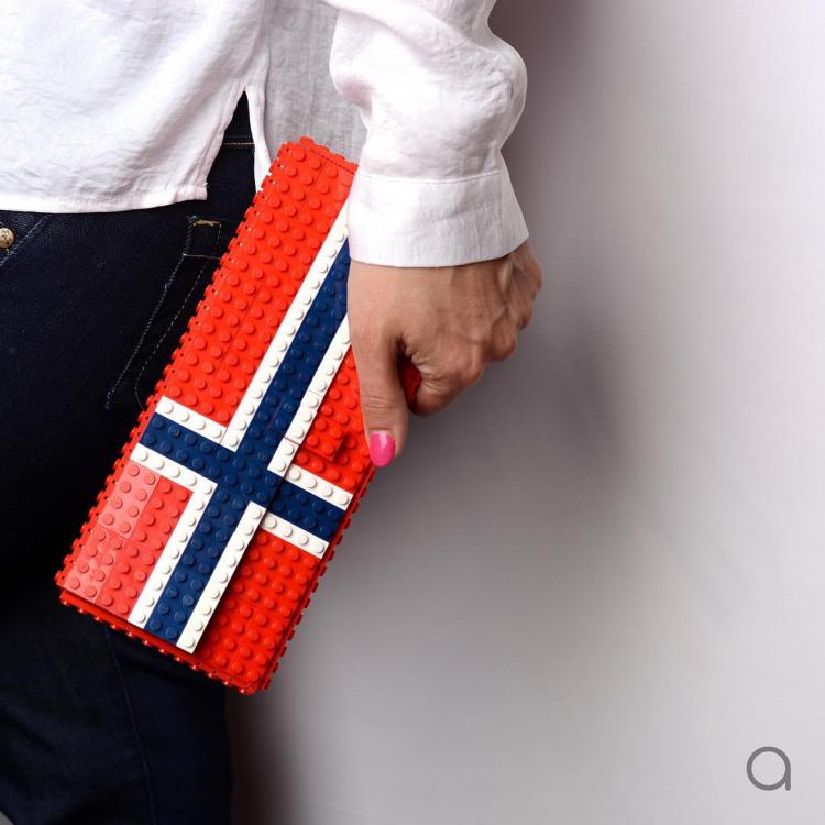 Lego Purses made by Agabag - Lego Clutch - Lego bag made from actual Lego blocks
