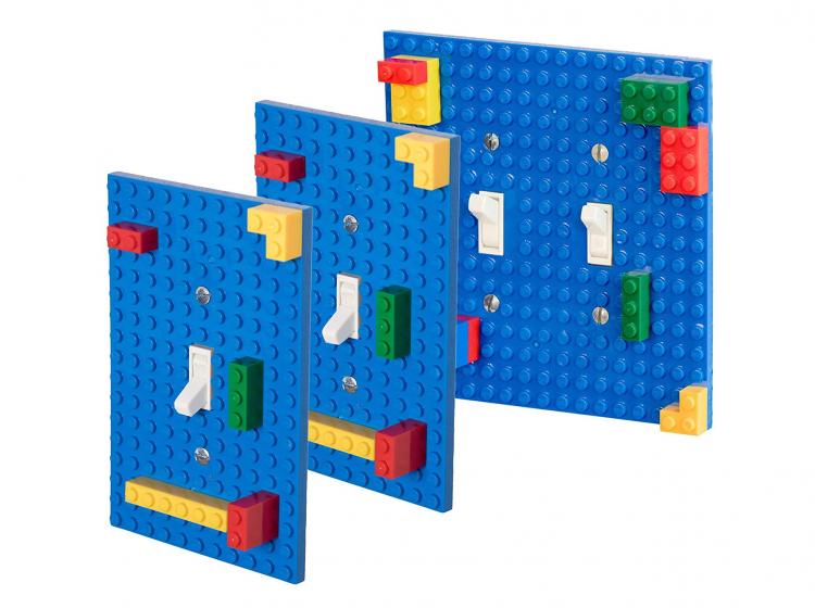 Lego Light Switch - Building Block Light Switch Plate