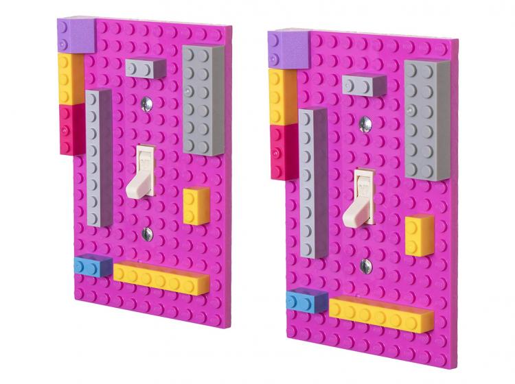Lego Light Switch - Building Block Light Switch Plate