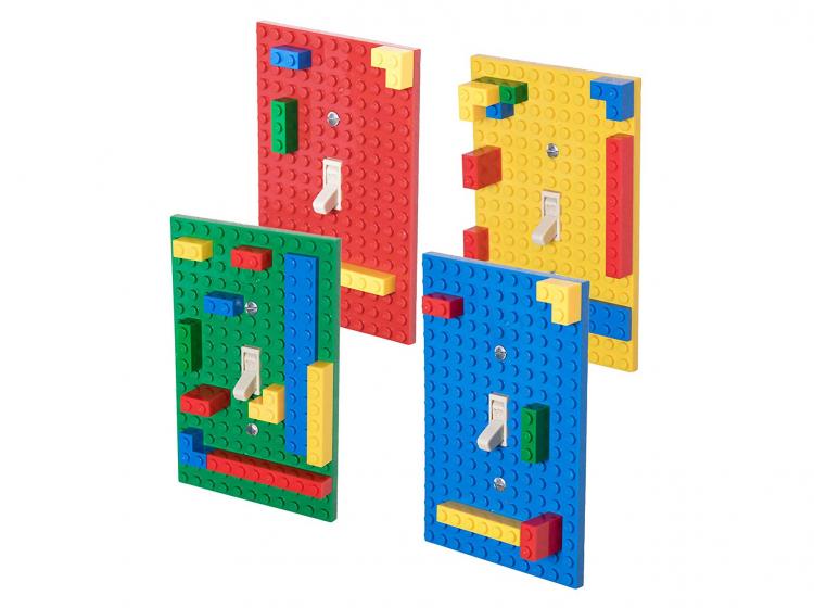 Lego Light Switch - Building Block Light Switch Plate