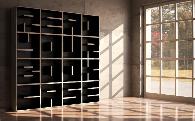 ABC Bookshelves - Letter Shaped Bookshelves let you spell out any words you like