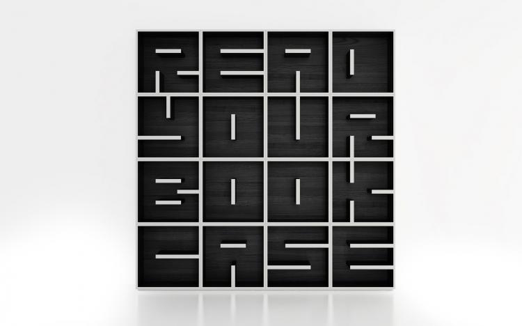 ABC Bookshelves - Letter Shaped Bookshelves let you spell out any words you like