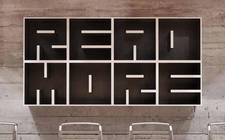 ABC Bookshelves - Letter Shaped Bookshelves let you spell out any words you like