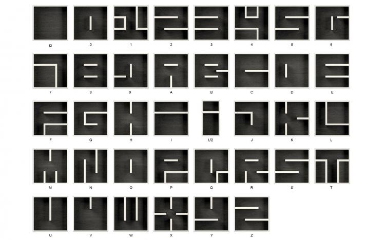 ABC Bookshelves - Letter Shaped Bookshelves let you spell out any words you like
