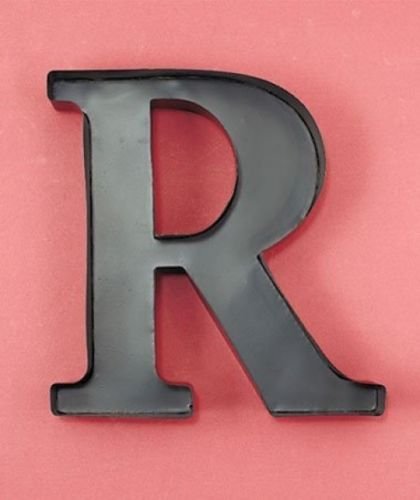 Letter Shaped Wine Cork Holder - Metal letter wine holder