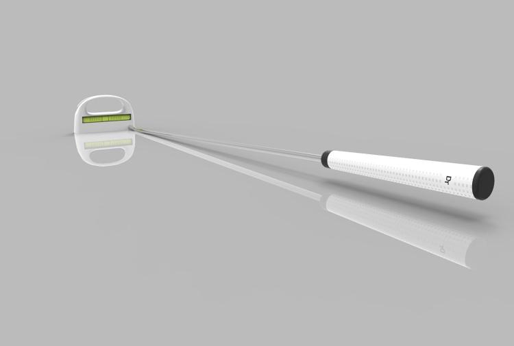 Level Golf Putter - Golf Putter With a level inside of it