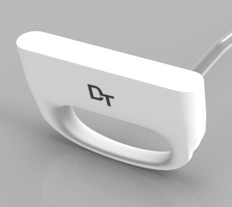Level Golf Putter - Golf Putter With a level inside of it