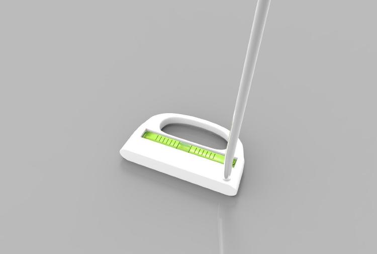Level Golf Putter - Golf Putter With a level inside of it