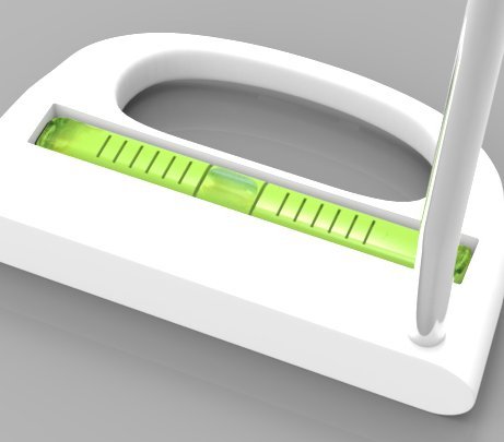 Level Golf Putter - Golf Putter With a level inside of it