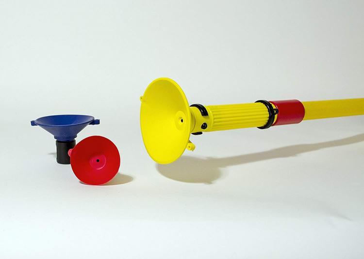 Mr. LongArm Light Bulb Changing Pole Attachment For Replacing Light Bulbs on tall ceilings with no ladder
