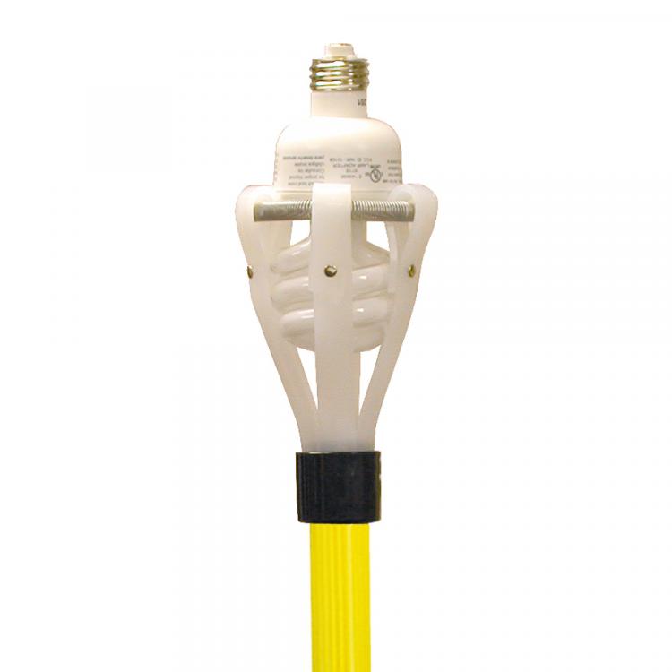 Mr. LongArm Light Bulb Changing Pole Attachment For Replacing Light Bulbs on tall ceilings with no ladder