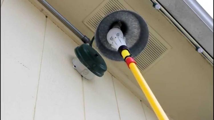 Mr. LongArm Light Bulb Changing Pole Attachment For Replacing Light Bulbs on tall ceilings with no ladder