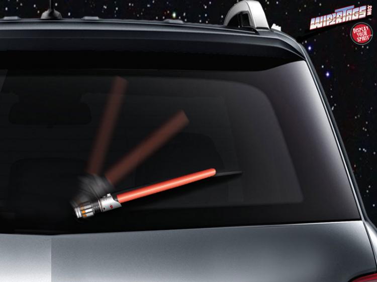 Star Wars Light Saber Rear Wiper Blade Attachment