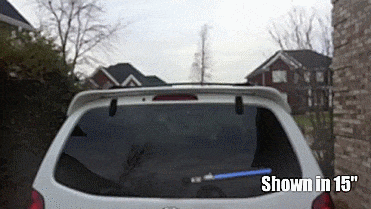 Star Wars Light Saber Rear Wiper Blade Attachment - GIF