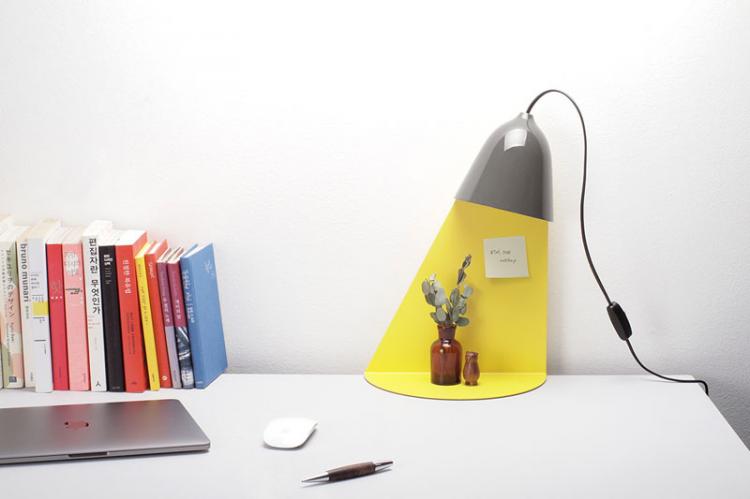 Light Shelf - Lamp With A Built-In Shelf