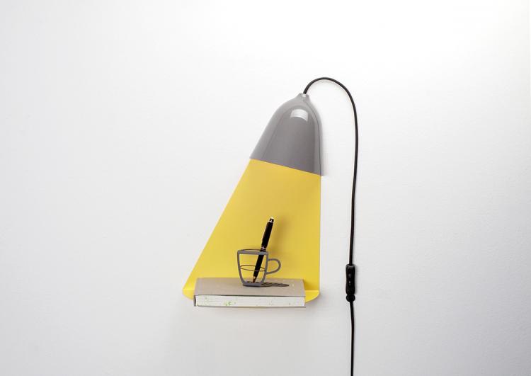 Light Shelf - Lamp With A Built-In Shelf