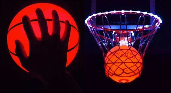 Light-Up Basketball - LED lit glowing basketball