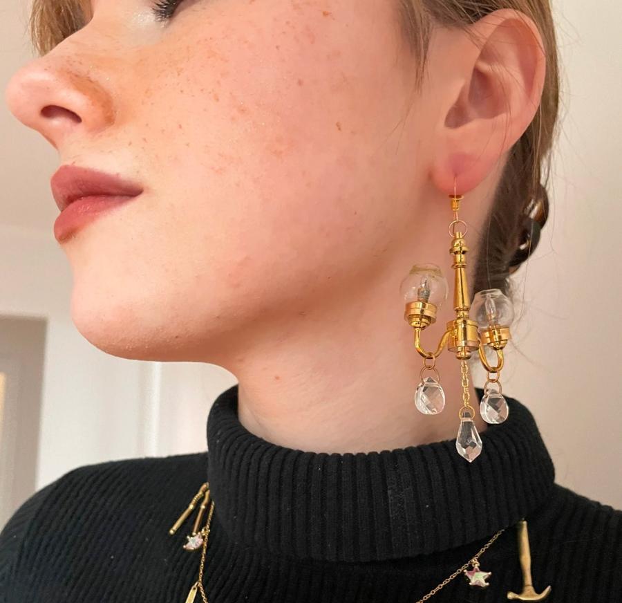 Light Up LED Chandelier Earrings - Chandelearrings