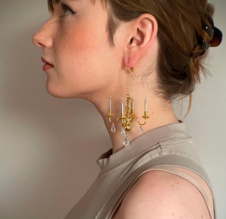 Light Up LED Chandelier Earrings - Chandelearrings