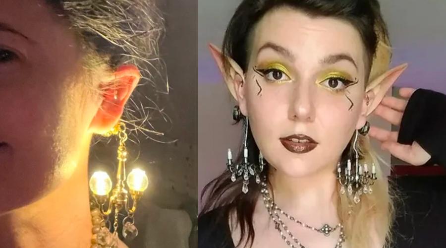 Light Up LED Chandelier Earrings - Chandelearrings