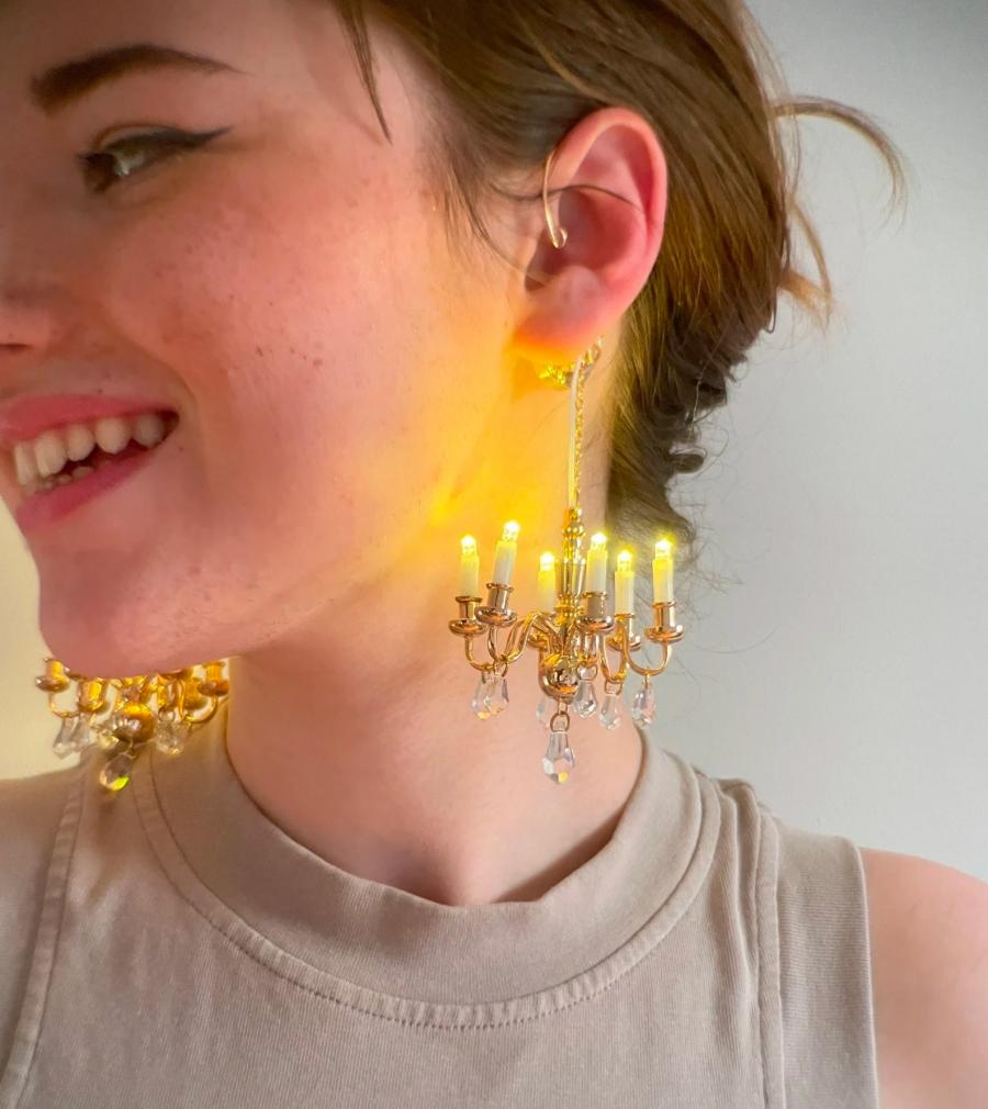 Light Up LED Chandelier Earrings - Chandelearrings
