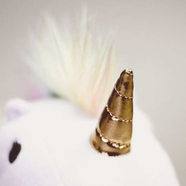 Unicorn Slippers With Lights - Light-up unicorn slippers