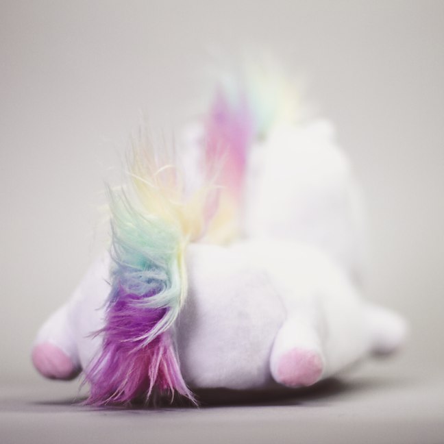 Unicorn Slippers With Lights - Light-up unicorn slippers
