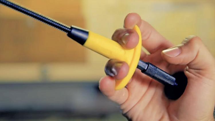 Lighted Pickup Grabber Tool - Pick-up tool with LED light