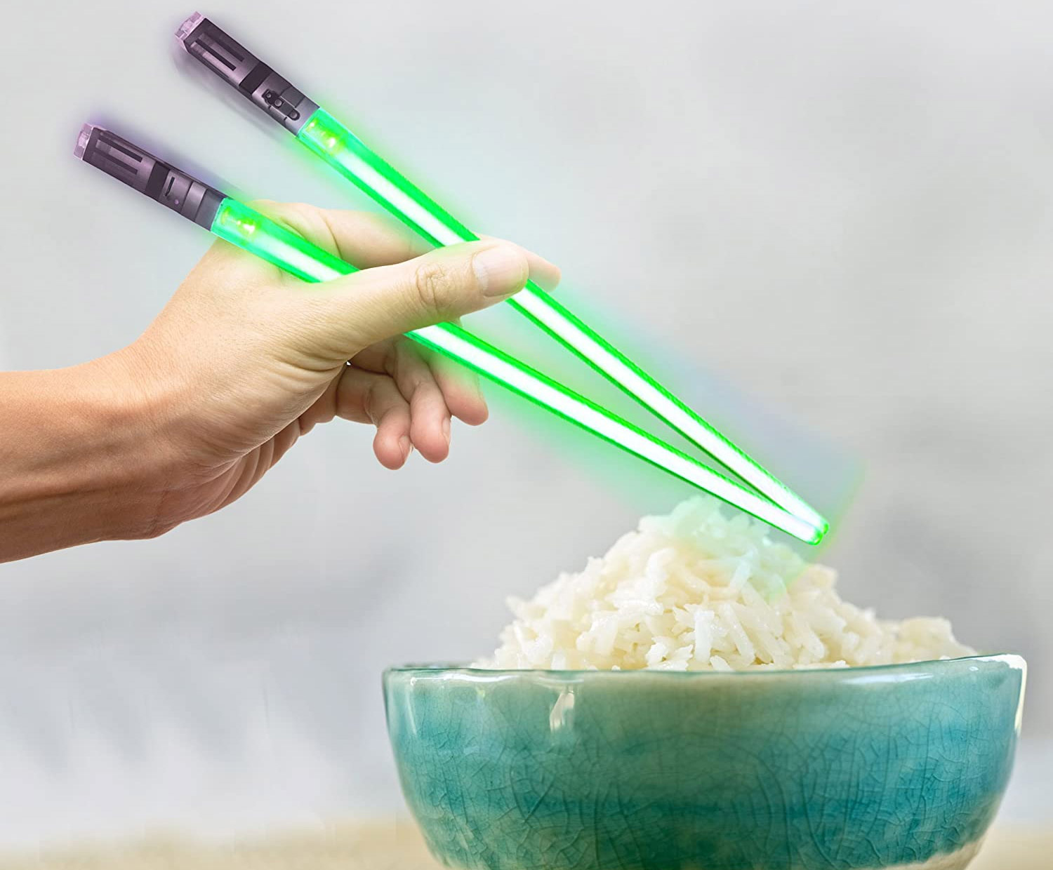Lightsaber Chopsticks - Light-up chopsaber geeky chopsticks