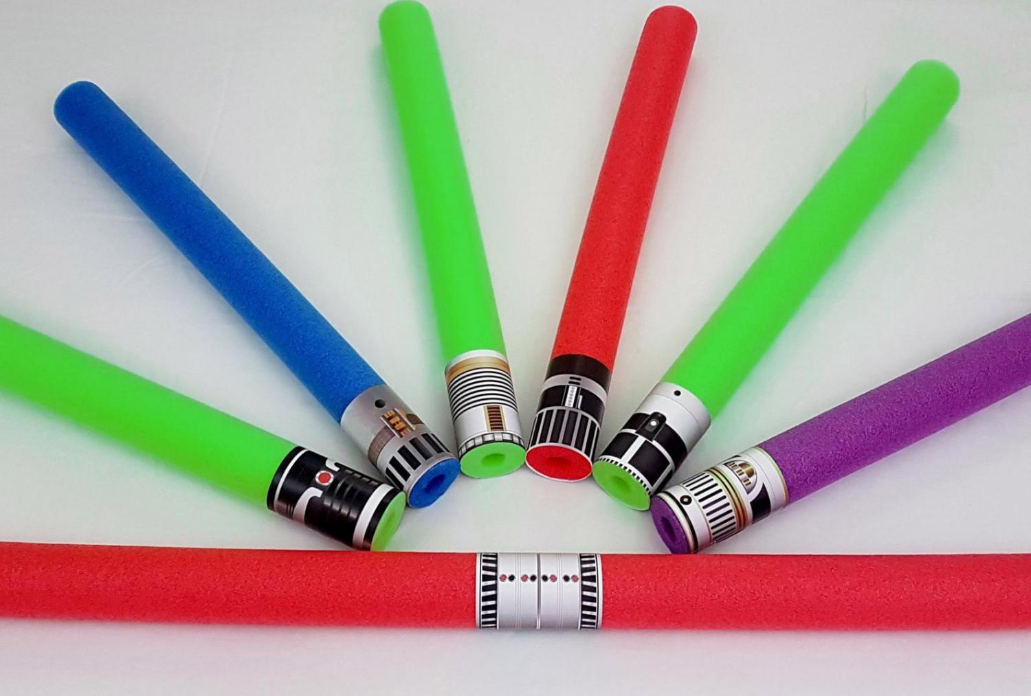 Star Wars Lightsaber Pool Noodles