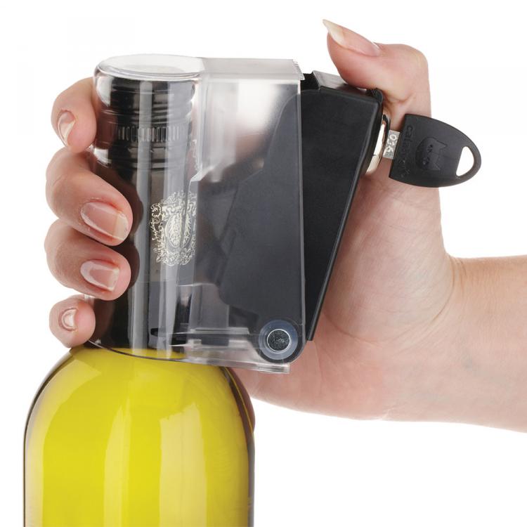 Tantalus Liquor Bottle Lock - Booze bottle key lock - Keeps Your Booze Out Of The Wrong Hands