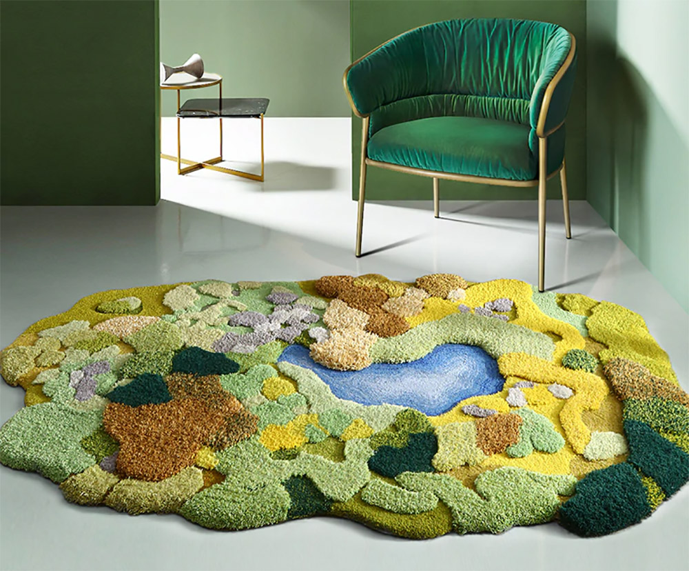 Little Forest 3D Rugs - Ultimate Playroom Rug - 3D Forest Nature Rug