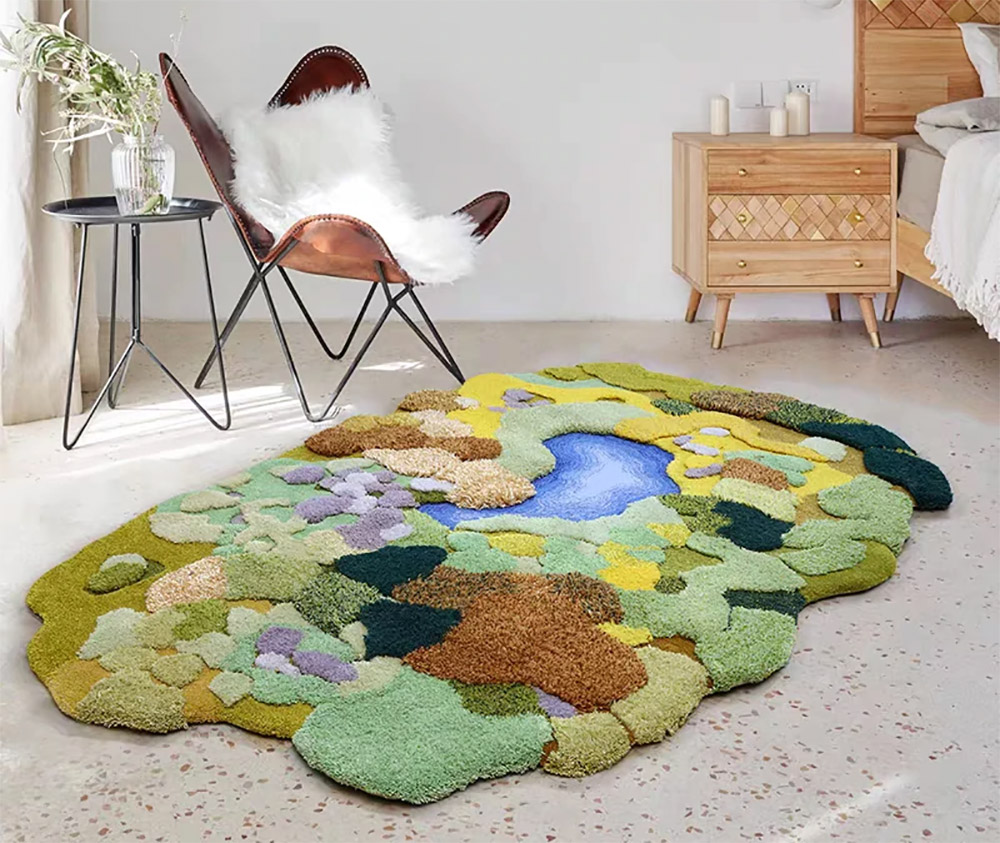 Little Forest 3D Rugs - Ultimate Playroom Rug - 3D Forest Nature Rug