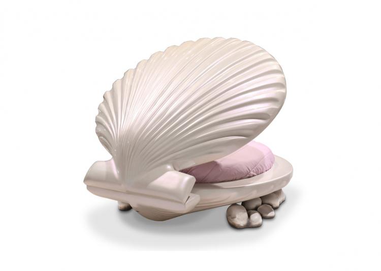 Little Mermaid Bed Clam Shell Shaped Kids Bed