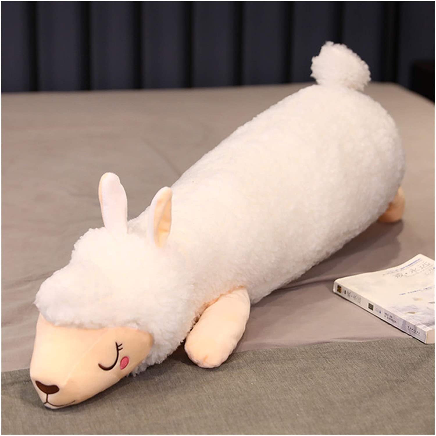 Llama body pillow - life-size alpaca body pillow