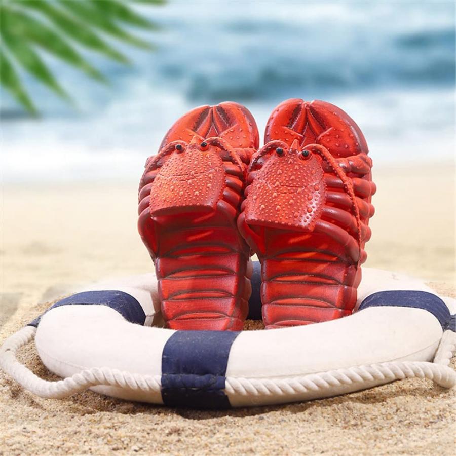 Lobster shaped flip flop sandals - Flip flobsters