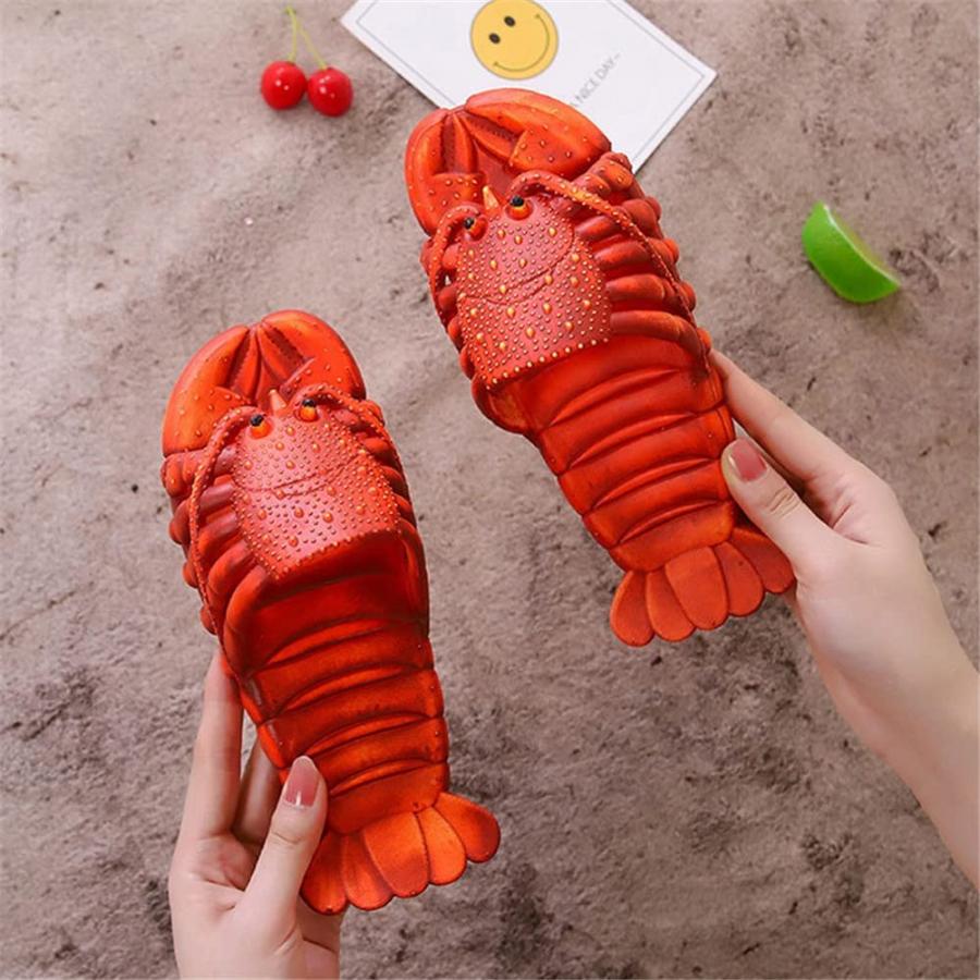 Lobster shaped flip flop sandals - Flip flobsters