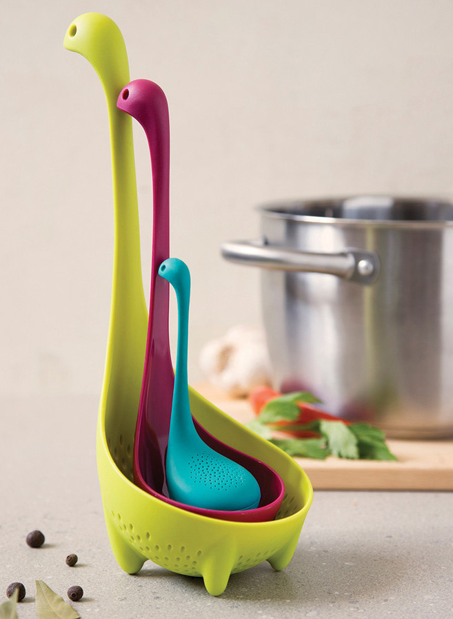 Loch Ness Family Nessie Kitchen Set