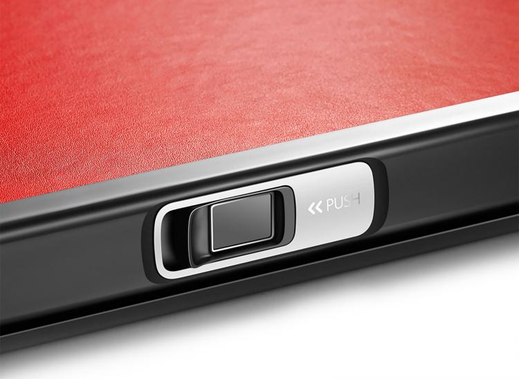 Lockbook Fingerprint Secured Notebook - Travel notebook/scheduler with fingerprint lock