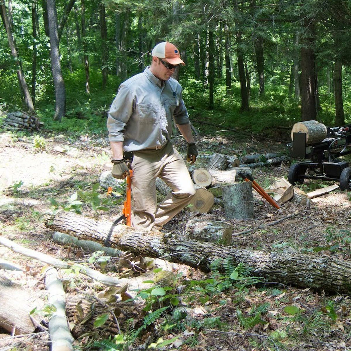 LogOX 3-in-1 Back-Saving Forestry Multi-tool - Incredible chainsaw lumber multi-tool