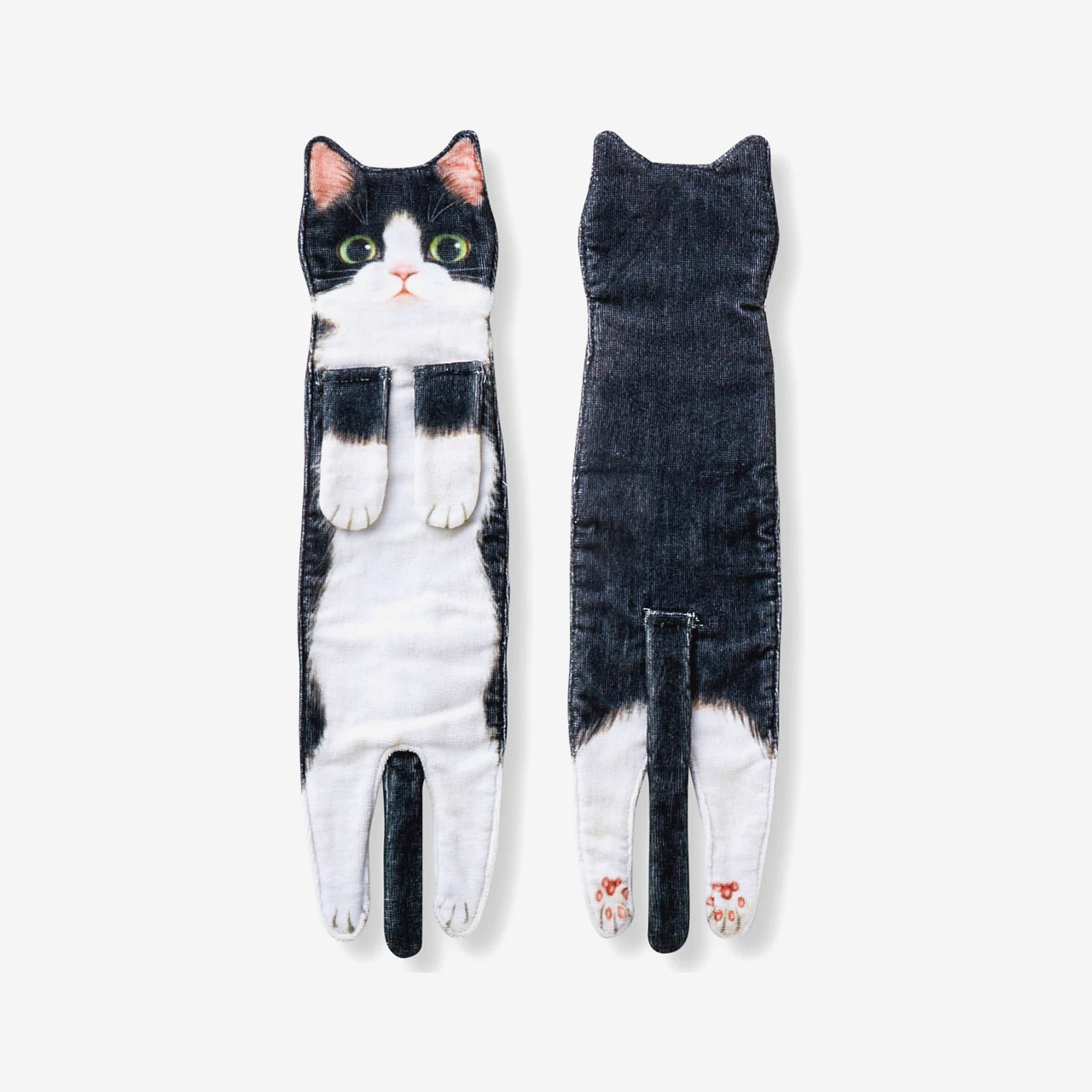 Long Cat Shaped Towels