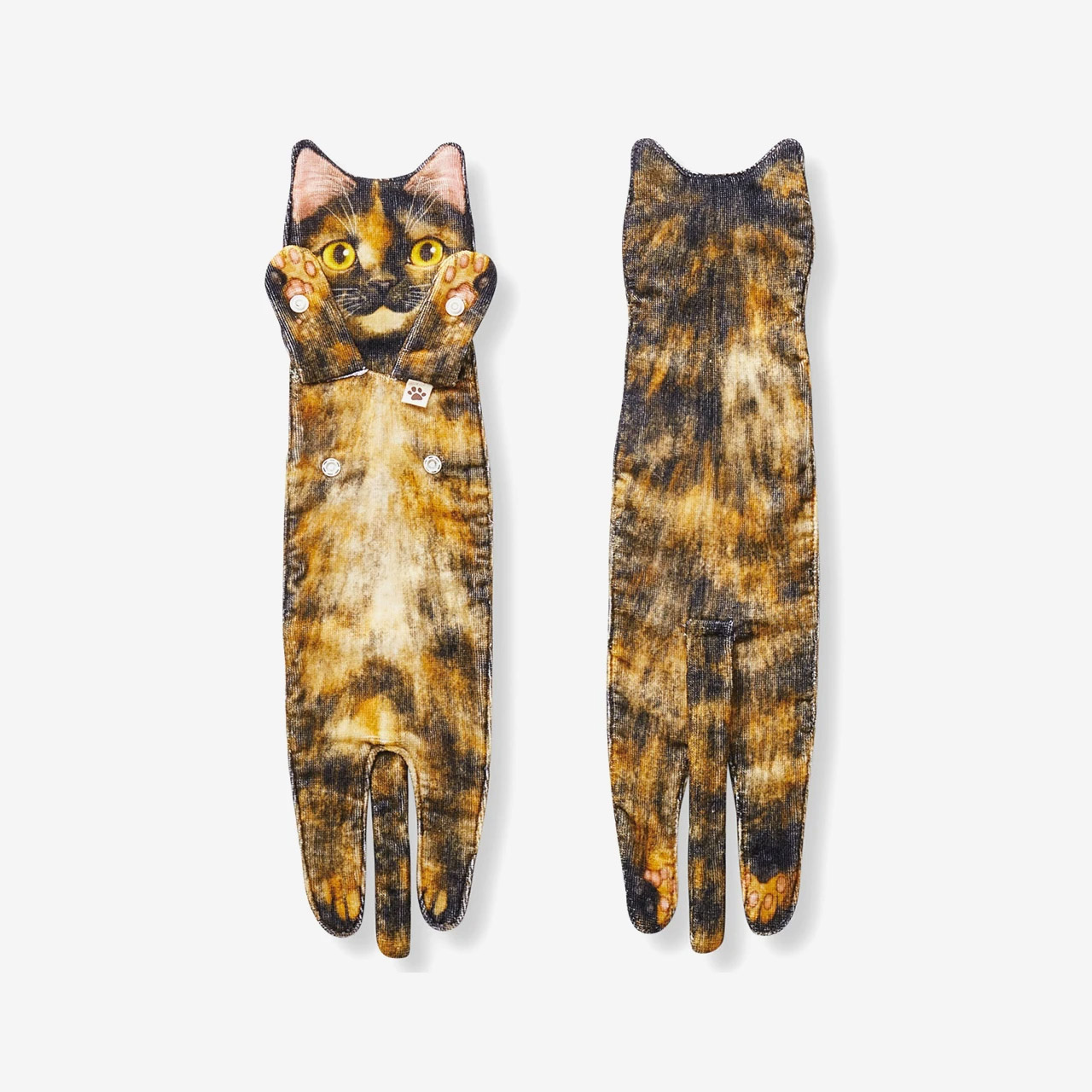 Long Cat Shaped Towels