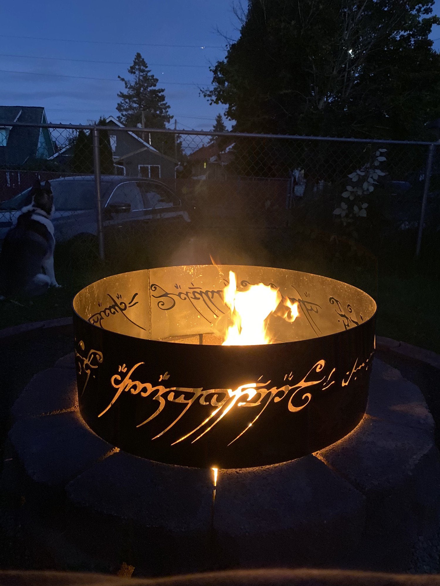  Lord Of The Rings Fire Pit - LOTR Fire Ring