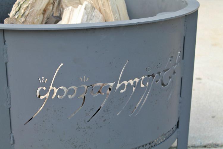  Lord Of The Rings Fire Pit - LOTR Fire Ring