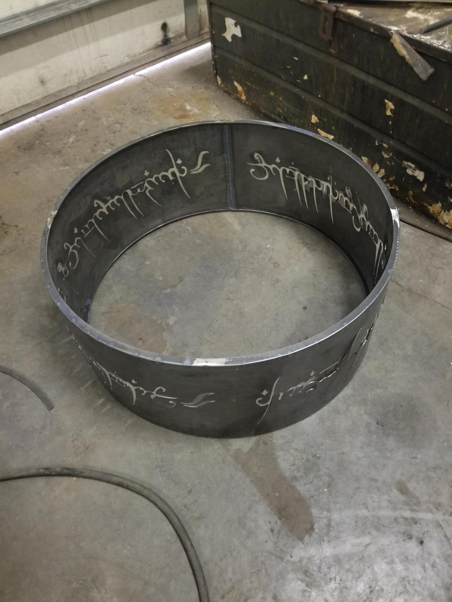  Lord Of The Rings Fire Pit - LOTR Fire Ring