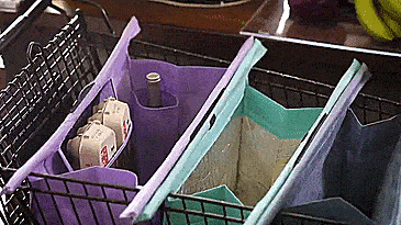 Lotus Trolley Bags: Reusable Grocery Store Bags That Attach To Cart
