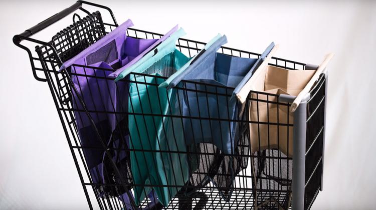 Lotus Trolley Bags: Reusable Grocery Store Bags That Attach To Cart