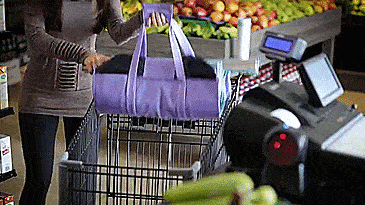 Lotus Trolley Bags: Reusable Grocery Store Bags That Attach To Cart